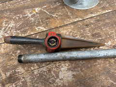RIDGID No. 2 LONG GRIP RATCHETING REAMER w/Handle