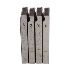 Steel Dragon Tools 47750 1in.-2in. Alloy RH NPT Universal Pipe Dies Fits RIDG&hellip;