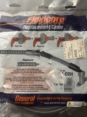 GENERAL FLEXICORE 25&rsquo;x1/4&rdquo; Flexicore Cable with Double DownHead
