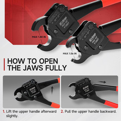 Icrimp Angle Head F1807 PEX Pipe Crimping Tool for Copper Rings &ndash; 1/2&3/4-Inch T