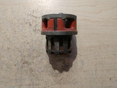 USED RIDGID 00R 1/2&Prime; NPT DIE HEAD &ndash; CHIPPED TEETH