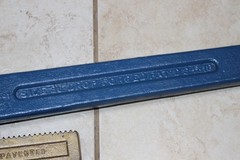 Vtg TRIMO Trimont 36&rdquo; Heavy Duty Pipe Wrench Forged Steel PAT&rsquo;D 3-6-18