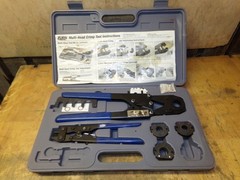 Zurn PEX Multi-Head Crimp Tool Kit &ndash; Plumbing Crimper Set for Pex Pipe