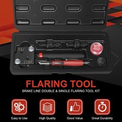 Flaring Tool Fit for Creating Single/ Double Flares on 3/16&Prime; 4.75mm 1/4&Prime; Tubing
