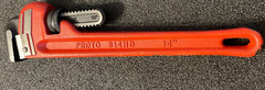 Proto&reg; Tools # 814HD Heavy-Duty Cast Iron floating jaw Pipe Wrench 14&Prime;