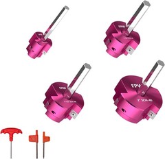 PVC Pipe Reamer Kit: Patent Design with 2 Replacement Inserts