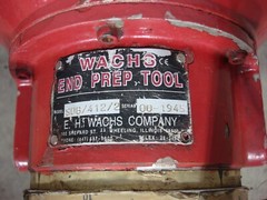 Wachs SpeedPrep SDB 412/2 Small Diameter Pipe Beveler End Prep Tool 4&Prime; &ndash; 12&Prime;