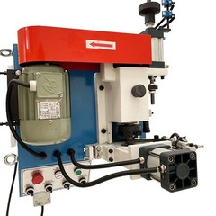 Pneumatic Solid Bar Rod Pipe Bender Chamfering Beveling Deburring Machine