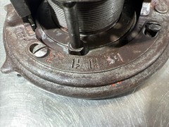 Used Surplus RIDGID 65-R ADJUSTABLE THREADER DIE HEAD 1-2&Prime;. Item ID 1
