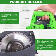 Stainless Steel Tube Pipe Cutting Machine Handheld Electric Saw Iron Sawing 220