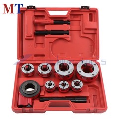 7 Size W/ Handle BSPT Pipe Threader Pipe Threader Threading 3/8&Prime; To 2&Prime; Dies Set