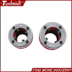 7 Size Pipe Threader With Handle Pipe Threader Threading 3/8&Prime; To 2&Prime; Dies