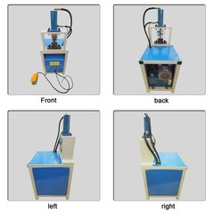 220V 3HP 3T &phi;25mm Pipe Hydraulic Half/ Full Hole Punching Machine &le;0.5mm