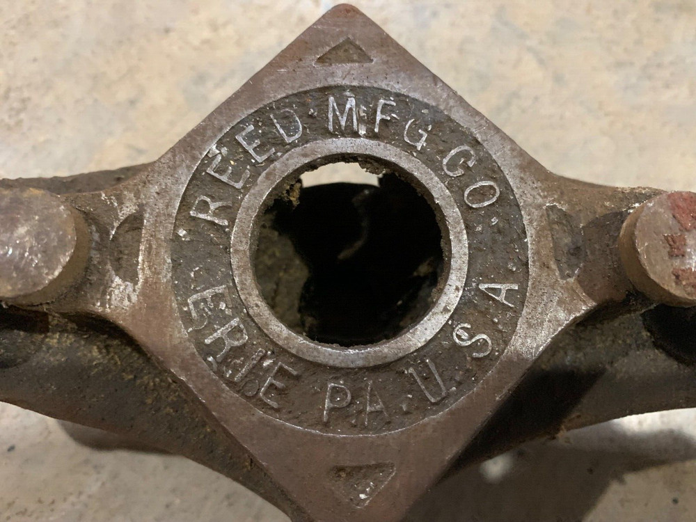 VINTAGE REED MFG. CO. PIPE THREADER