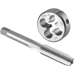 3/816 UNC Left Hand Tap and Die Set Machine Thread Round Tool