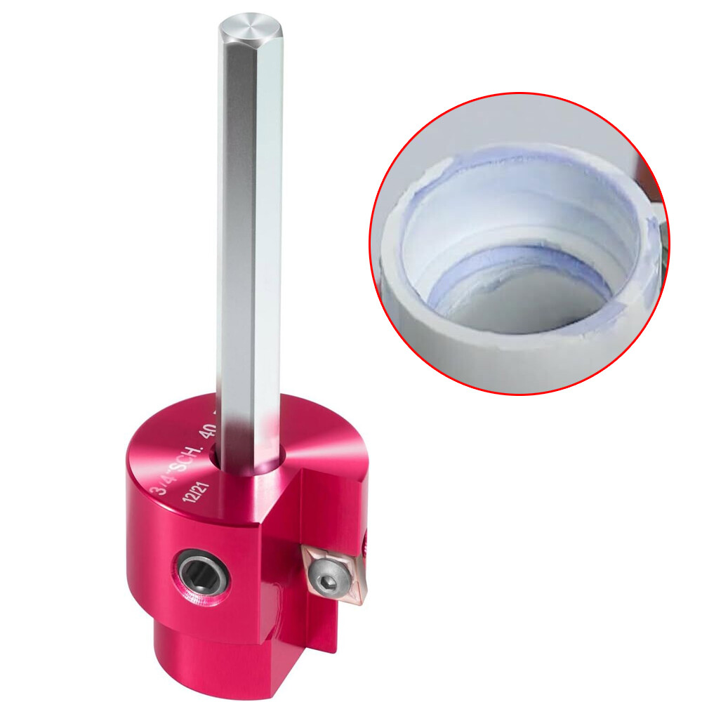 04521 PPR75 3/4&Prime; Clean Reamer Extreme PVC Plastic Pipe Fitting Reamer Kit