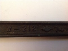AMPCO Bronze 14&rdquo; Pipe Wrench Non- Sparking, W-212 Opens to 2-3/4&Prime; USA