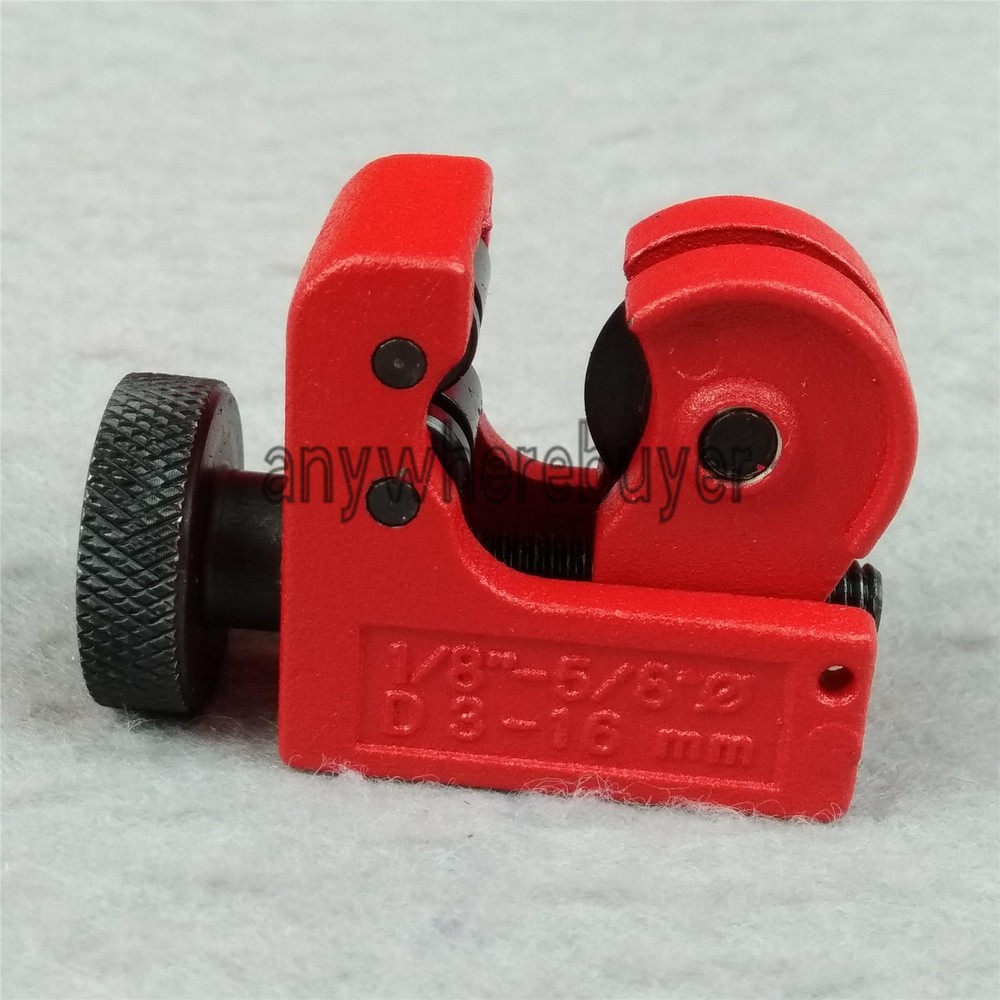 NEW Mini Tubing Cutter Copper Cutting OD Rigid Plumbing HVAC 1/8&Prime; &ndash; 5/8&Prime;