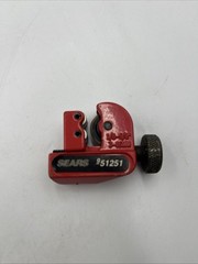 VINTAGE Sears USA Mini Tubing Cutter 951251 1/8-5/8 IN GOOD SHAPE FOR AGE SEE