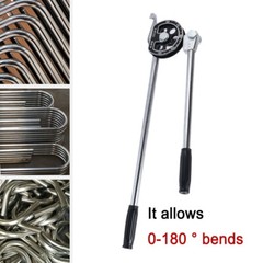 Tube Bender Tool 5/8inch (16mm), Manual OD Tubing Bender Heavy Duty Pipe Bender