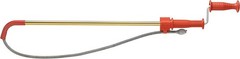 Model K-3 Toilet Auger with Unclogging 3-Foot Snake and Bulb Head