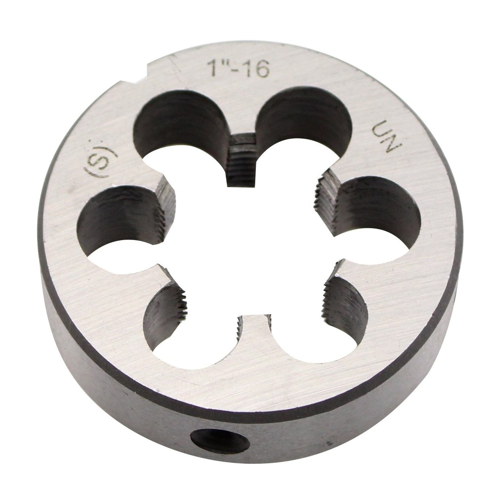 1&Prime; 16 Right Hand Round Die, Machine Thread Die