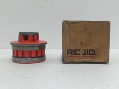 RIDGID 12R 3/8&Prime; BSPT DIE HEAD CAT NO 65960 MADE IN USA COMPLETE THREADING DIE