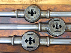 Antique Tool Set Die Set Wells Bros. Co. Little Giant 67 1/2 Oversized 27 pieces