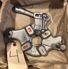RIDGID 531 Threading Machine Die Head, Auto Oiling, Bolt Die Head, 1/4&rdquo;-2&rdquo;