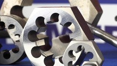 High-Quality Carbon Steel Hex Die, 1/4&Prime;-18