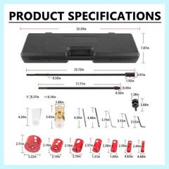 08350 DM3MECH Mechanical Hot Tapping Machine Complete Kit for NPT with Case