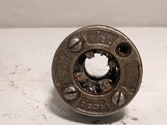 Ridgid Manual Pipe Threader 1/2&Prime; Die Made in USA Heavily Used 1/2 00R