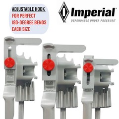 Heavy-Duty Tube Bender: 180-Degree Triple Head
