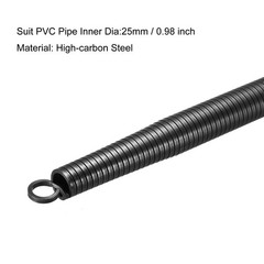 20.8mm OD B Type Spring Tube Bender 520mm Long for 25mm 3/4&Prime; PVC Pipe 2pcs