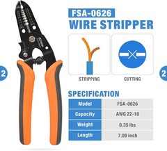 iCrimp Quick Change Ratcheting Crimper Tool Kit, Automotive Service Kit, for Cri