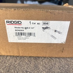 RIDGID 38048 Model 608 Heavy-Duty Stainless Steel Pipe and Tubing Bender