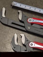 Set of 3 Knipex &ndash; S-Type Pipe Wrench with Fast Adjustment Swiss Wrenches 1 1.5 2