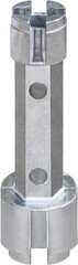 Compact & Lightweight Dual-Ended Tub Drain Wrench for Effortless Drain Removal