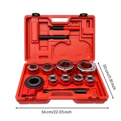 Pipe Threader Head Set Organized Storage Workshop Tools Molded Handle