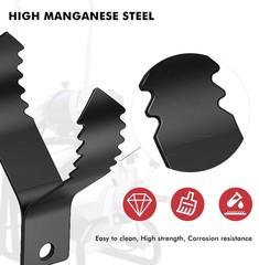 Drain Snake Drill Attachments,8-Piece Drain Cleaner Combination Cutter Heads,&hellip;