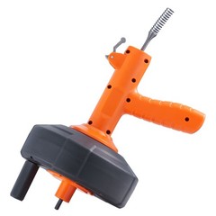 VEVOR 25Ft 1/4&Prime; Plumbing Drain Cleaner Snake Drain Auger Cleaning Clog Remover
