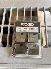 Ridgid 37845 1-1/2&Prime; 11-1/2 NPT 12R Alloy Pipe Dies 0R 00R 11R 111R 30A 31A NEW