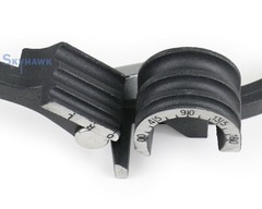 New 3 in 1 Pipe Tube Bender 1/4&Prime; 5/16&Prime; 3/8&Prime; 90&deg; Straight Angle Plumbing Tools