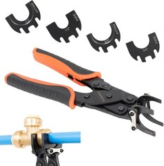 Push to Connect Removal Tool Disconnect Tongs for Plumbing Fittings 3 Sizes