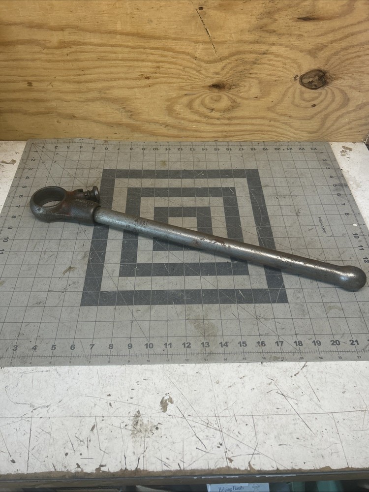 Ridgid 00-R Ratcheting Die Head Pipe Threader with 18&Prime; Handle ( FREE SHIPPING)