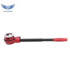 Ratchet Pipe Threader Kit Ratcheting Pipe Threading Tool Set w/ 6 Dies Manual