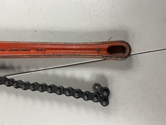 RIDGID C-14 chain pipe wrench heavy duty plumbing tool USA Made