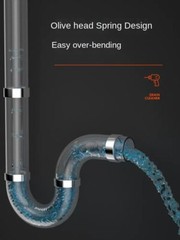 Drain Dredging Spring Sink Toilet Pipe Unblocker Sewer Dredging Tool 16.8V 4.5m