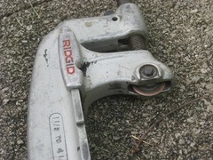 RIDGID No. 134 Copper / Plastic Tubing Cutter 1-1/8&rdquo; &ndash; 4-1/2&rdquo; OD &ndash; Good Conditio