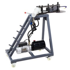 750W Electric Tube Bender, 6L Hydraulic, 3 Dies, 180&deg; Bend, 1&Prime;-1-3/4&Prime;